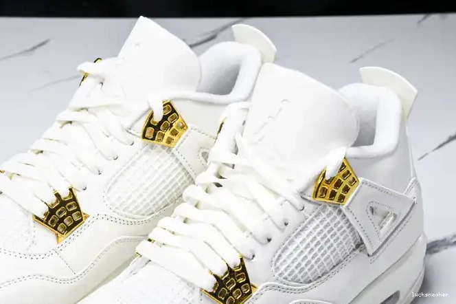 Reps LUCY 4 Retro Jordan Metallic Gold AQ9129-170 0525